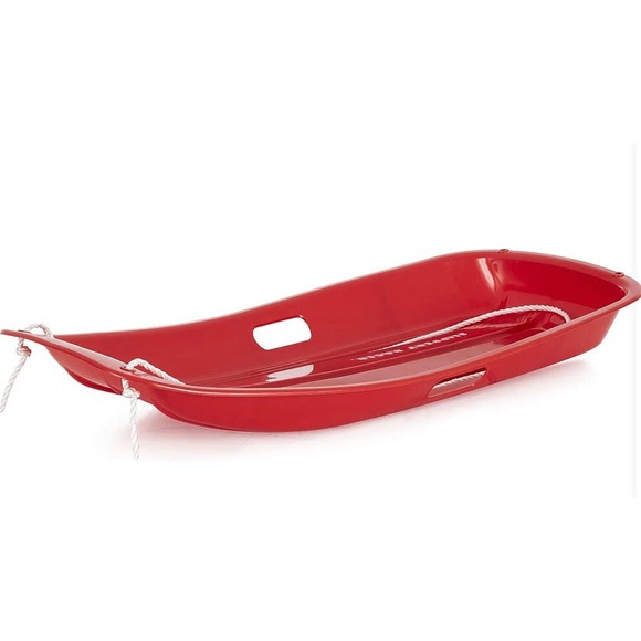 Slippery Racer Downhill Sprinter Flexible 2 pack Kids Toboggan Snow Sled - Picture 2 of 5